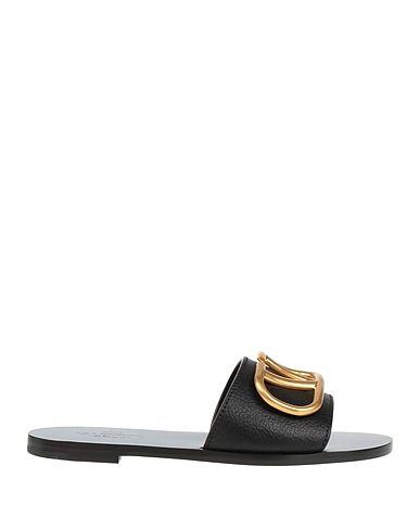VALENTINO GARAVANI Sandali Nero Pelle
