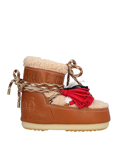 CHLOÉ x MOON BOOT Ankle boot Tan Shearling