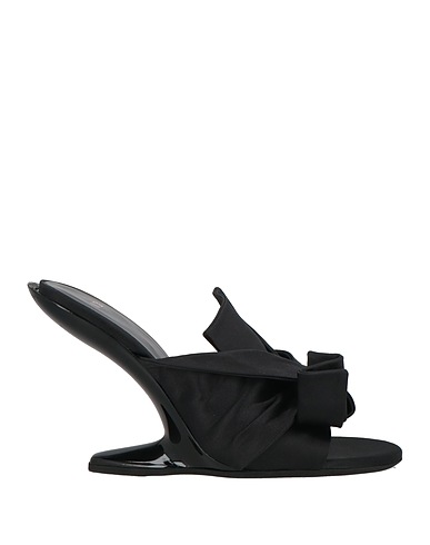 N°21 Sandals Black Textile fibers