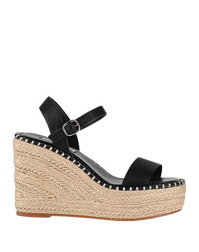 STEVE MADDEN Espadrillas Nero Fibre tessili