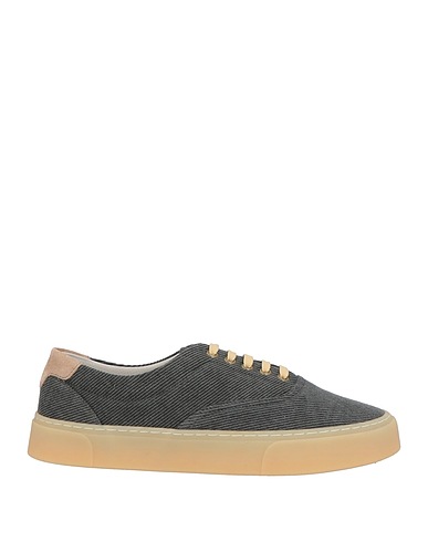 BRUNELLO CUCINELLI Sneakers Charcoal 100% Cotton