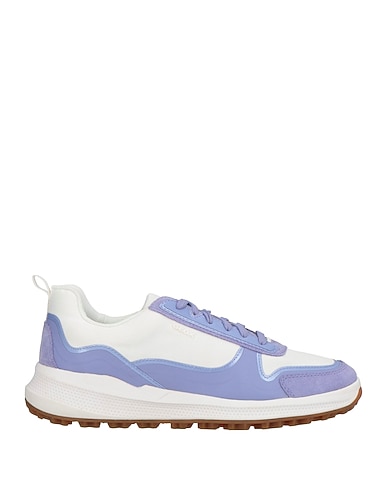 GEOX Sneakers Lilac Leather, Textile fibres