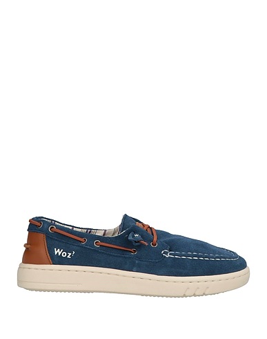 WOZ? Loafers Navy Leather