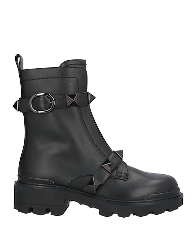 VALENTINO GARAVANI Ankle boot Black Leather