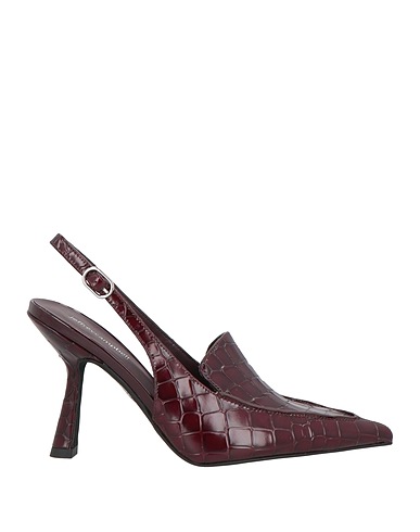 JEFFREY CAMPBELL Pump Burgundy Leather
