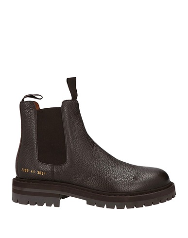 COMMON PROJECTS Ankle boot Dark brown Leather