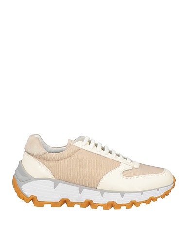 P448 Sneakers BEIGE Fibre tessili, Pelle