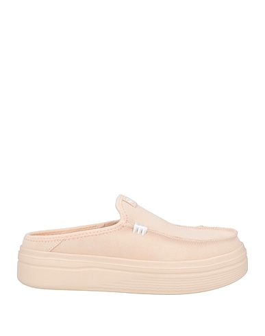 HEY DUDE Mules and clogs Cream Leather