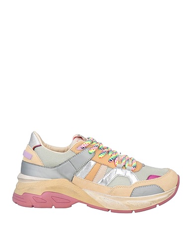 SERAFINI Sneakers Beige Textile fibres, Leather