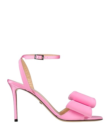 MACH & MACH Sandalen Rosa Gewebefasern