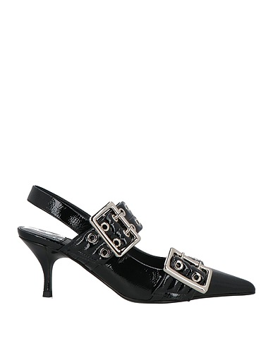 JEFFREY CAMPBELL Pumps Schwarz Gewebefasern