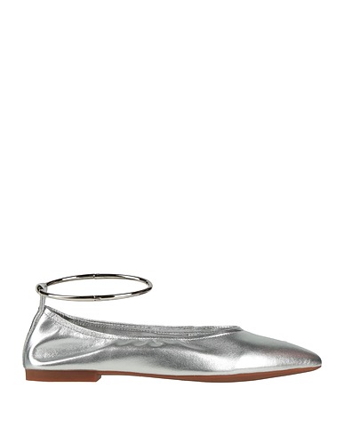 JEFFREY CAMPBELL Ballet flats Silver Leather