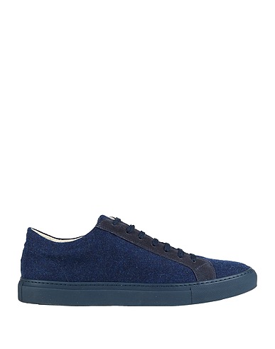 FEDELI Sneakers Nachtblau Gewebefasern, Leder