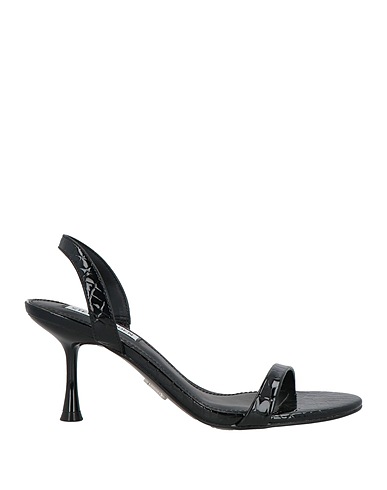 STEVE MADDEN Sandals Black Polyurethane