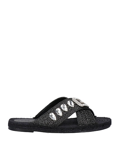 GAëLLE Paris Espadrilles Black Textile fibres