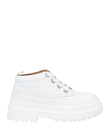 JACQUEMUS Scarpe Bianco Pelle, Altre Fibre