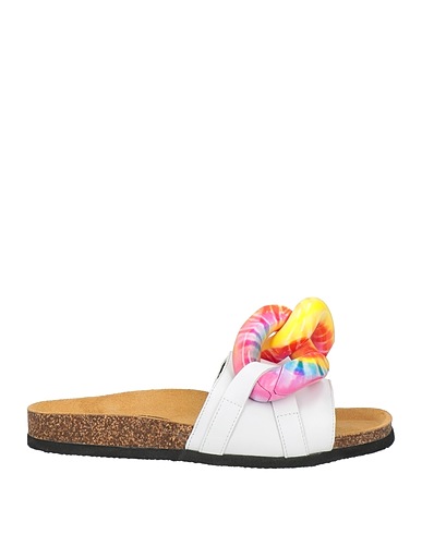 JW ANDERSON Sandals White Leather