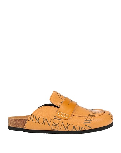 JW ANDERSON Mules and clogs Mustard Leather