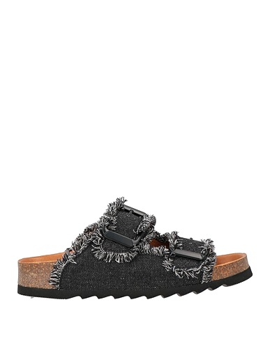 A CHOICE OF FREEDOM Sandalen Schwarz Gewebefasern