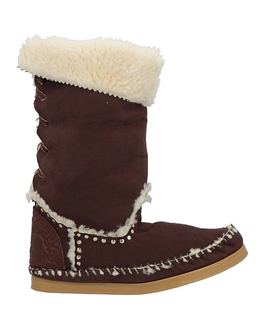 LdiR Boots Dark brown Textile fibres