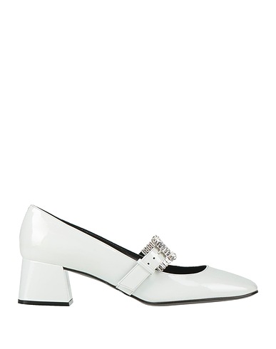 SERGIO ROSSI Court BIANCO Leather