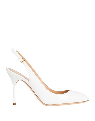 SERGIO ROSSI Pump White Calfskin