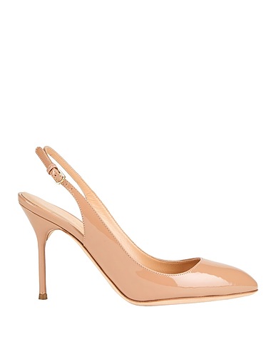 SERGIO ROSSI Pump Light brown Calfskin