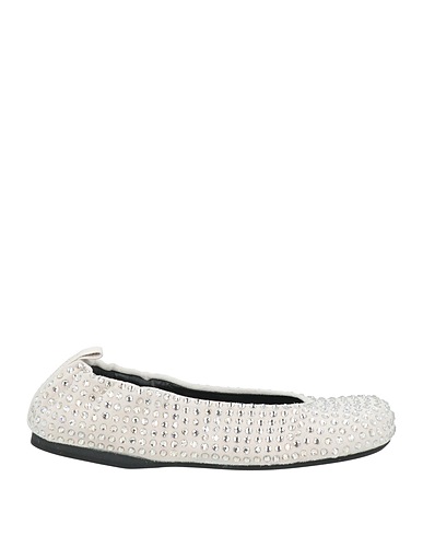 JW ANDERSON Ballet flats Light grey Leather