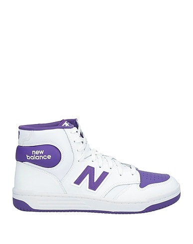 NEW BALANCE Кеды и кроссовки Белый Кожа