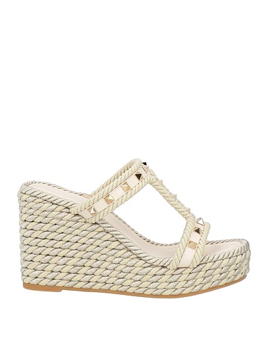 VALENTINO GARAVANI Espadrillas AVORIO Pelle