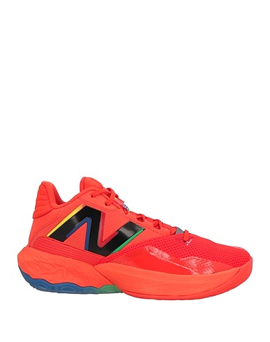 NEW BALANCE Sneakers Red Textile fibres