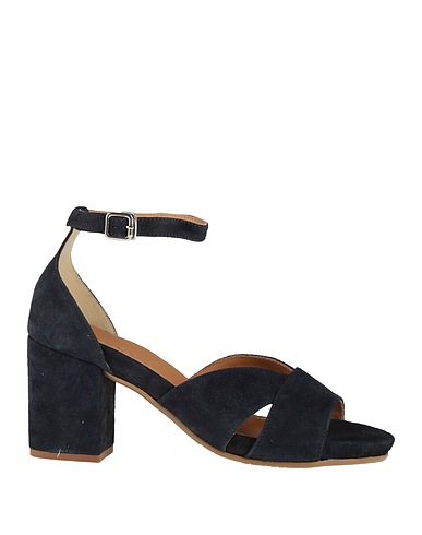 THE FLEXX Sandals Navy blue Leather
