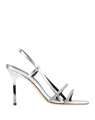 MARELLA Sandals Silver Leather
