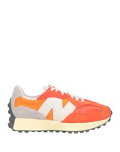 NEW BALANCE Sneakers Mandarin Textile fibres, Leather
