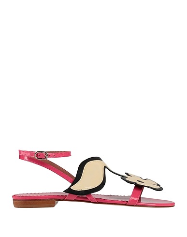 RED(V) Sandals Magenta Leather