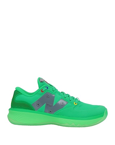 NEW BALANCE Sneakers Green Textile fibers