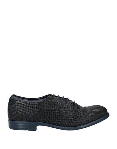 HUNDRED 100 Laced shoes Midnight blue Leather