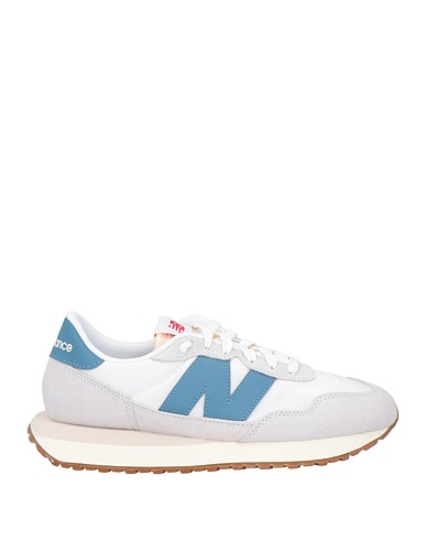 NEW BALANCE Sneakers Weiß Leder, Gewebefasern