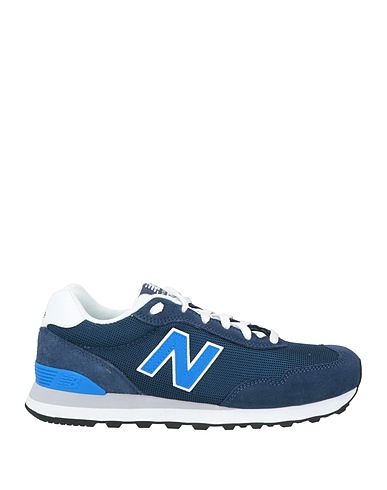 NEW BALANCE Sneakers Midnight blue Leather, Textile fibres