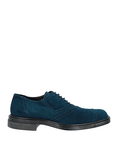 PACIOTTI Stringate Verde petrolio Pelle