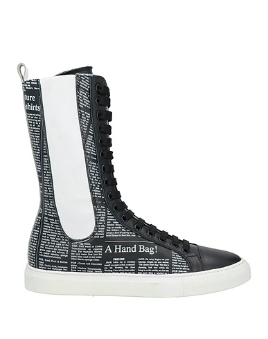 JOHN GALLIANO Sneakers Black Calfskin