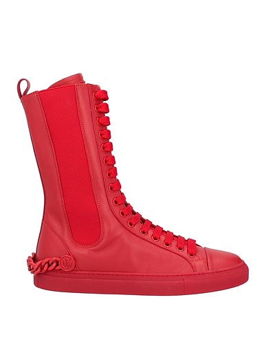 JOHN GALLIANO Sneakers Rosso Pelle di vitello