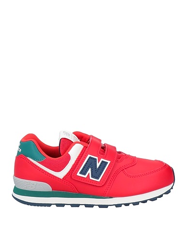 NEW BALANCE Sneakers Rosso Fibre tessili