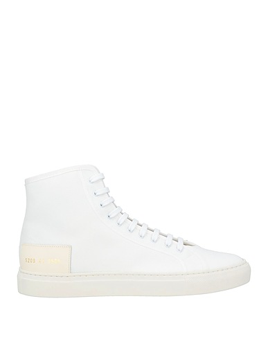 COMMON PROJECTS Sneakers Λευκό Δέρμα, Ίνες υφασμάτων