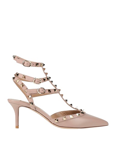VALENTINO GARAVANI Pump Taupe Leather