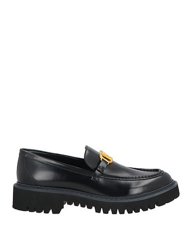 VALENTINO GARAVANI Mokassins Schwarz Leder