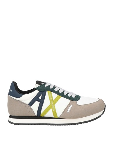 ARMANI EXCHANGE スニーカー 鉛色 ナイロン 100% / ポリウレタン / ポリエステル