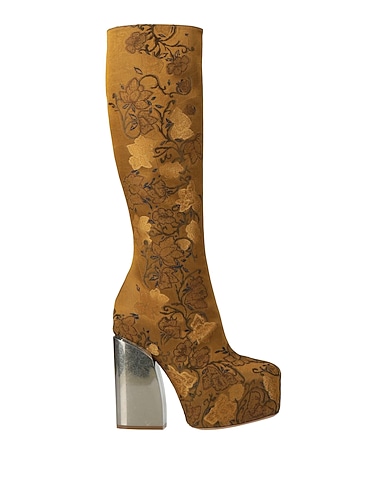 DRIES VAN NOTEN Boots 50% Polyester, 24% Viscose, 16% Silk, 10% Polyimide