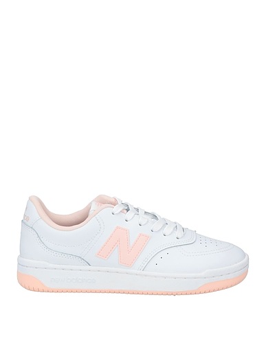 NEW BALANCE Sneakers White Leather