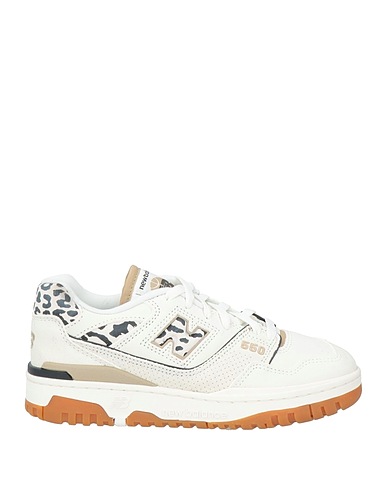 NEW BALANCE Sneakers White Leather